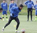 El primer entrenamiento del 'Loco' Abreu en Puerto Montt