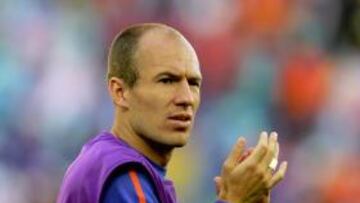 <b>MEJORANDO. </b>Robben busca la puesta a punto día a día.