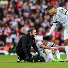 Luis Díaz impresiona a Virgil van Dijk