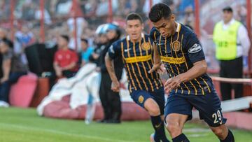 Teo Gutiérrez, jugador de Sporting de Lisboa a préstamo en Rosario Central