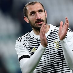 Chiellini trabajó con el grupo: estará ante el Madrid
