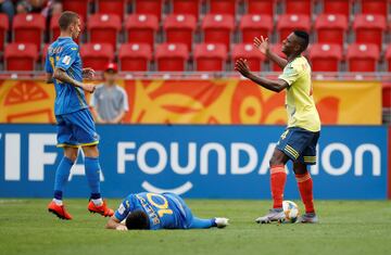 La Selección llegó a cuartos de final con la ilusión de hacer historia pero un error al comienzo del partido y un expulsado al final, arrebata la opción de llegar a semifinal.