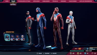 Trajes de Marvel's Spider-Man 2