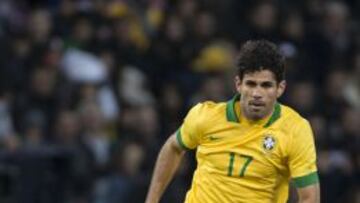 Diego Costa ha disputado dos amistosos con Brasil.