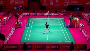 Las finales masculinas del Europeo se cancelan por tres casos de coronavirus