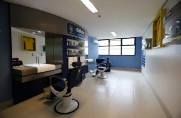 Imágenes del nuevo centro de entrenamiento Granja Comary en Teresópolis, Río de Janeiro, donde el equipo nacional de fútbol de Brasil va a entrenar para el Mundial.