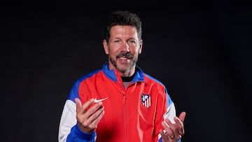 MADRID, SPAIN - APRIL 30: Diego Pablo Simeone poses for a portrait during the FIFA Club World Cup Atletico Madrid Access Day at Atletico de Madrid Training Ground on April 30, 2025 in Madrid, Spain. (Photo by Aitor Alcalde - FIFA/FIFA via Getty Images)