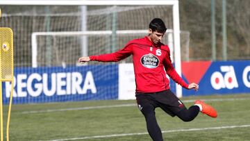 Vicente G&oacute;mez apura para estar ante el M&aacute;laga