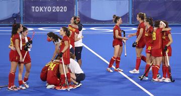 La Selección femenina de hockey pierde en los shootouts ante Gran Bretaña después de un gran partido, igualado, y queda eliminada en los cuartos de final.