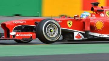 Fernando Alonso, durante la disputa del GP de Australia, en el que se clasific&oacute; en segunda posici&oacute;n. 