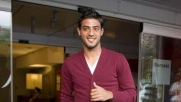 <b>LLEGADA. </b>Mañana a las 11:30 pasará el reconocimiento médico.