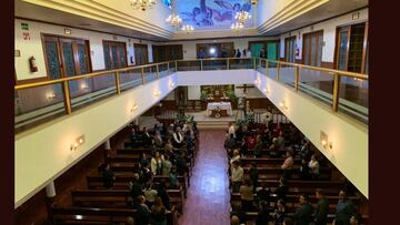 En una ceremonia se realizó la despedida del luchador mexicano, a la cual asistieron varias personas entre familiares, amigos y aficionados.