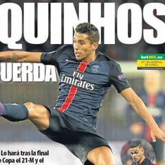 Ben Arfa, Marquinhos y la renovación de Busquets en la prensa barcelonesa