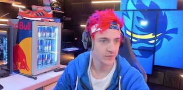 Ninja, durante un streaming a través de Mixer.