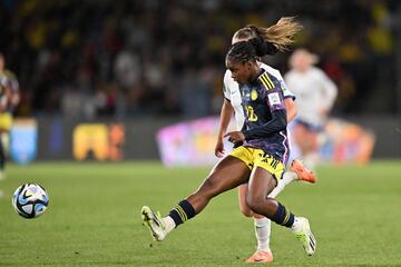 Linda Caicedo's Colombia were knocked out by England.