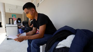 Migrante que salió de Estados Unidos gracias a la app CBP Home.