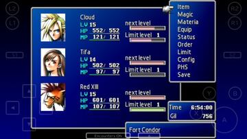 Captura de pantalla - Final Fantasy VII (IPD)