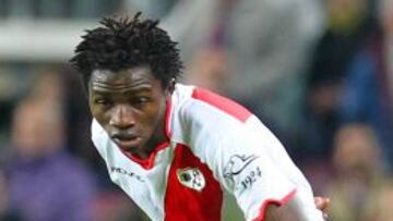 Lassane Bangoura, jugador del Rayo Vallecano.