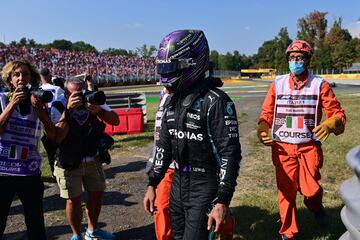 El accidente entre Hamilton y Verstappen que rozó la tragedia