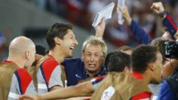 Klinsmann celebró así el triunfo ante Ghana.