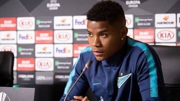 Wilmar Barrios, volante del Zenit de Rusia