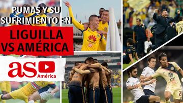 Pumas y su sufrimiento en Liguilla frente al América