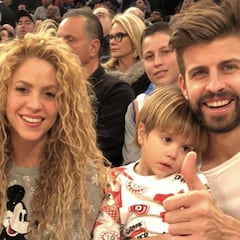 Shakira y Piqué disfrutan de la NBA en el Madison Square Garden