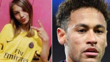 El más sentido homenaje de Neymar a una niña asesinada