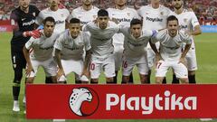 Equipo del Sevilla.