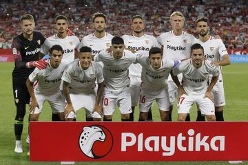 Equipo del Sevilla.