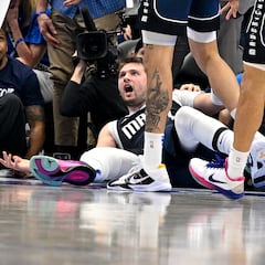 Doncic, sobre su rodilla: “No tiene buena pinta, pero intentaré jugar”