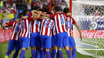 Atlético de Madrid-Alavés. Gol de Gameiro.