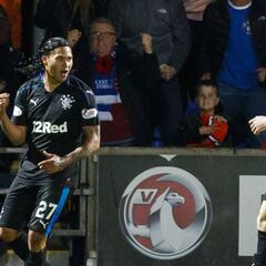 Renace ‘El Gullit’, y lidera triunfo del Rangers con doblete