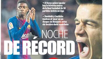 Récord, la palabra repetida en los medios barceloneses