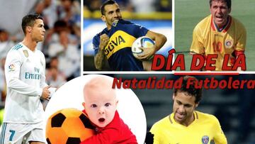 De Neymar a Hagi: 5 de febrero, d¨ªa de la natalidad futbolera