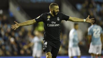 Benzema en Vigo.