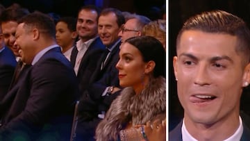 Cristiano's throwaway line leaves Georgina bemused