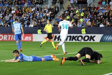 Casemiro marcó el 0-2.