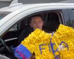 “¿Es para mí?" El regalo que emocionó a Fidalgo e hizo que se bajara de su coche