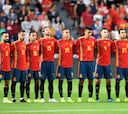 1x1 de España: Rodri organiza, Rodrigo y Alcácer golean a pares y De Gea para dos