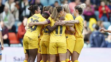 El Barcelona ganó al Sporting Huelva y ya está en cuartos de la Copa de la Reina.
ALEGRIA GOL