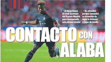 Portada del diario Mundo Deportivo del día 11 de mayo de 2016.