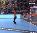 Un prodigio técnico en balonmano: la sutileza hecha gol