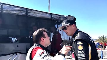 IndyCar chaos: DeFrancesco and McLaughlin explode in furious clash!