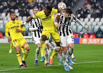 Serge Aurier y Álvaro Morata.