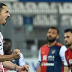 El gigante Ibrahimovic ha vuelto: el Milan sigue en la cima