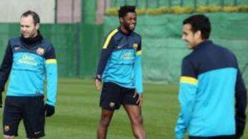 Alex Song, jugador del Barcelona