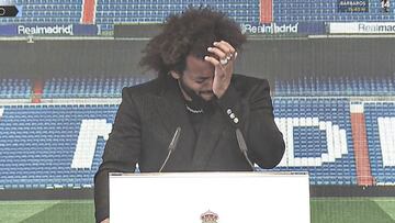 Marcelo fue todo el madridismo: el momento en el que comenzó a hablar y no pudo contener las lágrimas