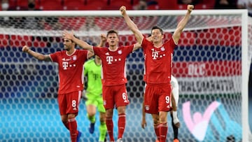 Javi Mart&iacute;nez scored the winner for Bayern in extra time, after En-Nesyri missed a golden chance. Ocampos opened the scoring from the penalty spot, while Goretzka equalised.