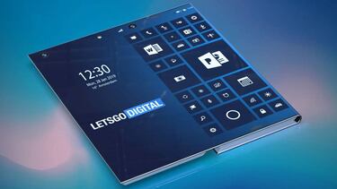 Intel trabaja en un teléfono plegable en tres partes